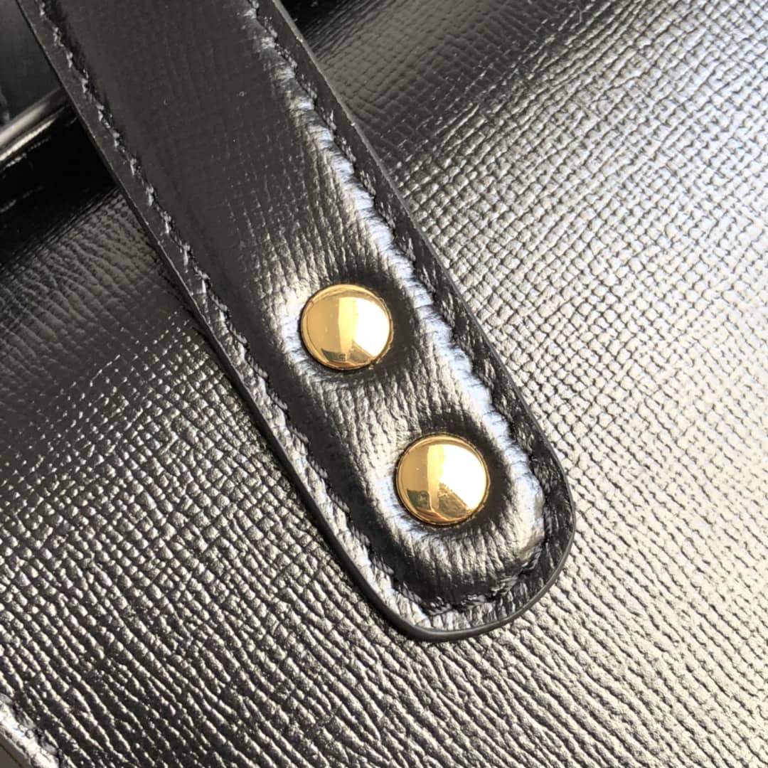 Gvc*1 Horsebit 1955 Small Top Handle Replica Bag Black 627323