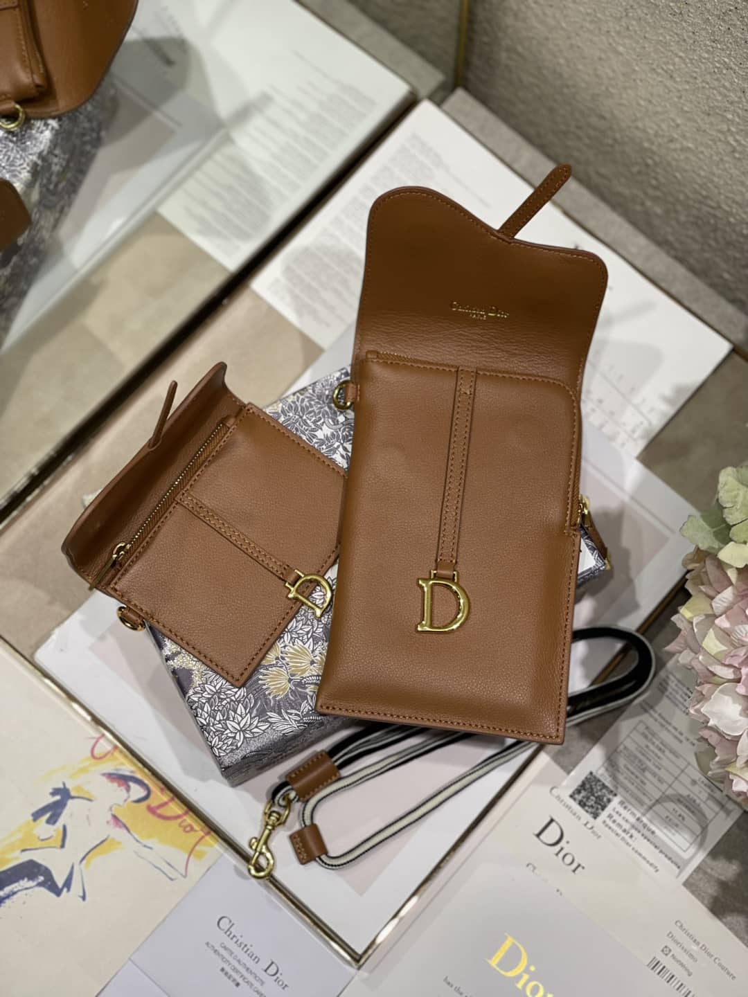 D10r Saddle Bag Dupe Vertical Pouch