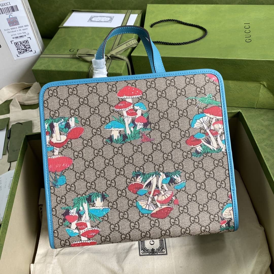 Gvc*1 Children Mushroom Print 605614 Replica Tote Bag