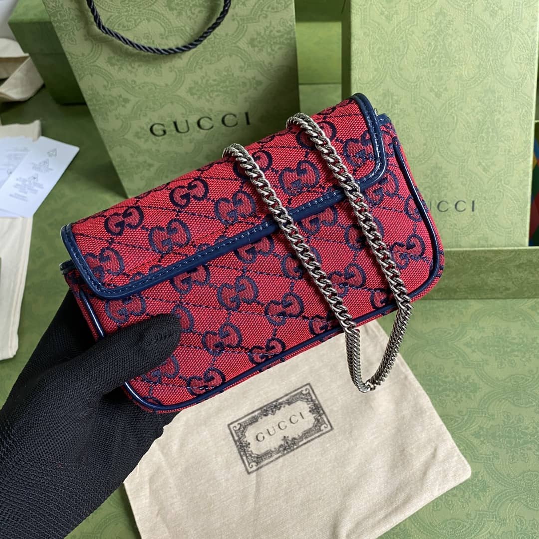 Gvc*1 GG Marmont Matelassé Mini Crossbody Bag Replica 476433