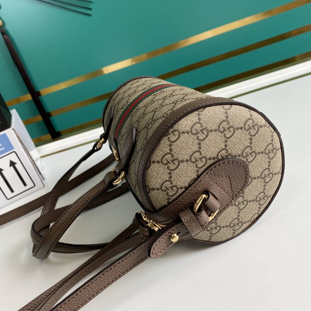 Gvc*1 Ophidia GG Small Boston Bag Replica 602577