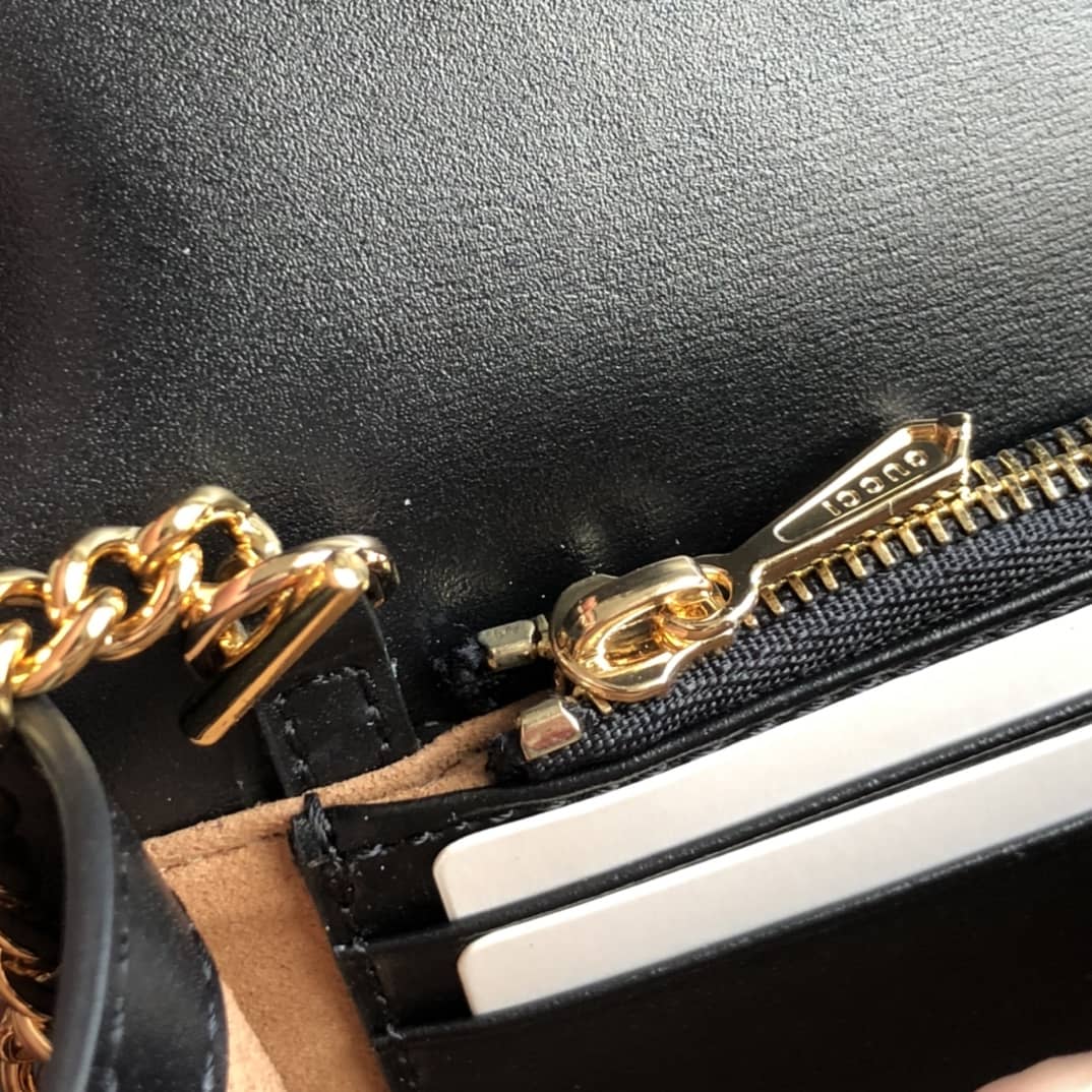 Gvc*1 Horsebit 1955 Wallet With Chain Bag Replica 614381