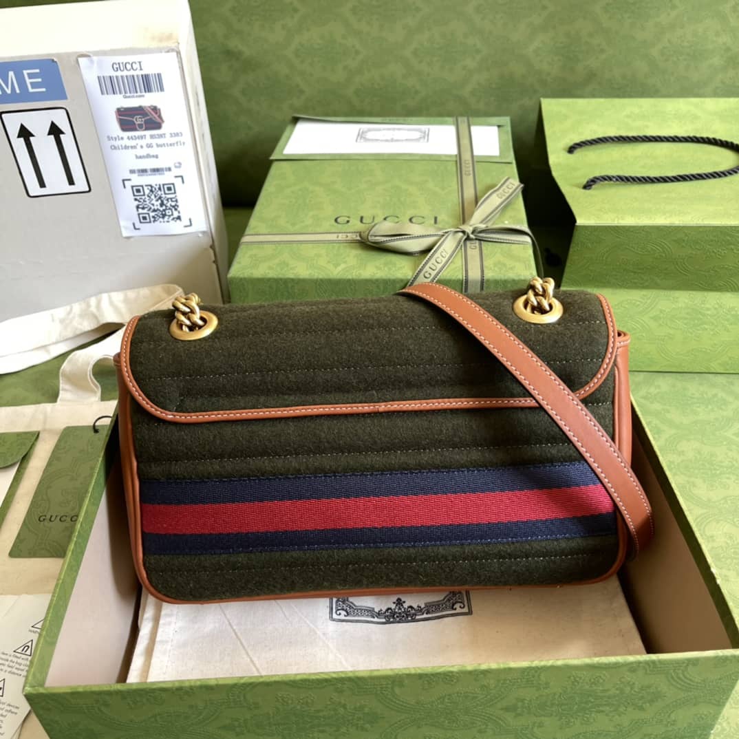 Gvc*1 Marmont GG Small matelassé Shoulder Bag Replica 443497