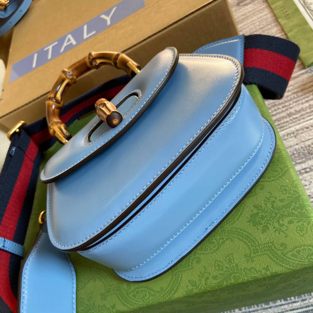 Gvc*1 Bamboo 1947 Mini Top Handle Shoulder Bag 686864 Replica