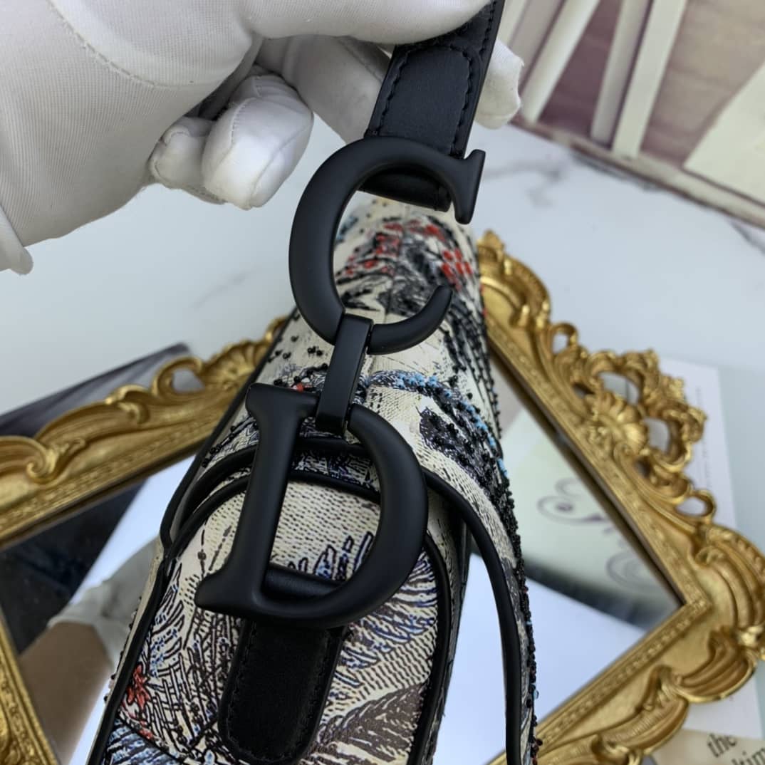 Chr1st1an D10r Saddle Replica Bag
