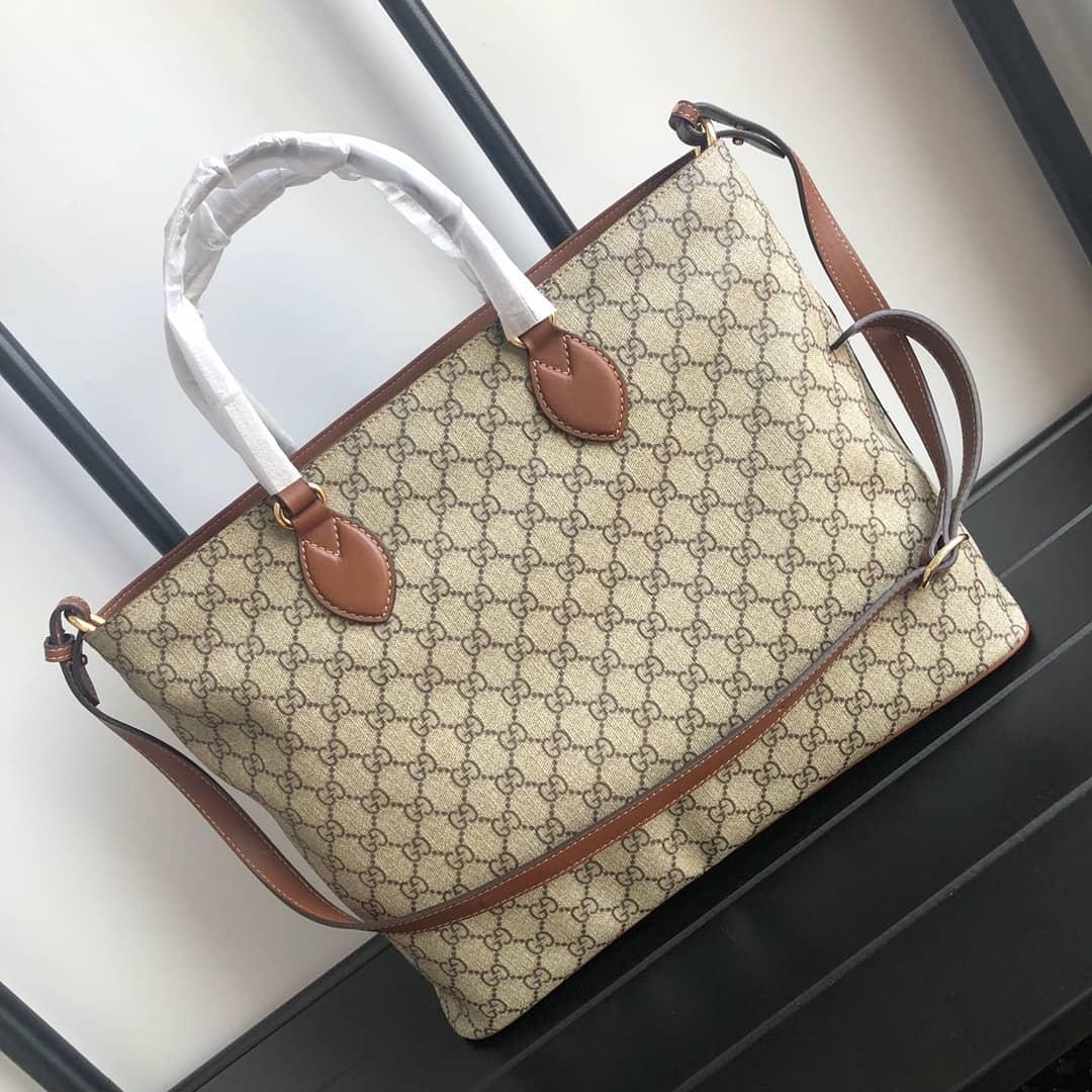 Best Replica Gvc*1 Soft GG Svp*me Baby Changing Bag Replica Brown 457356(ColaReps)