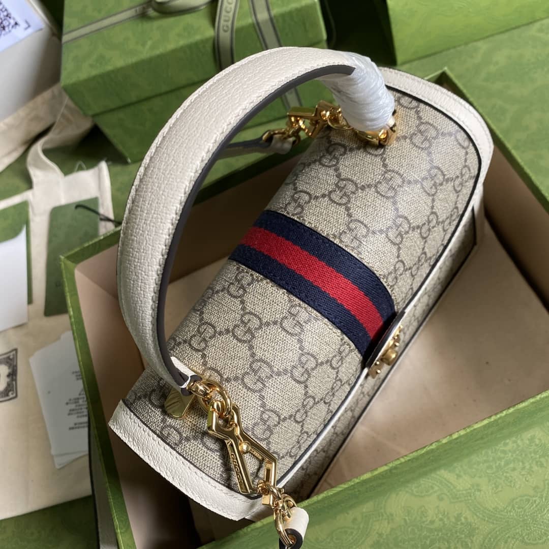 Gvc*1 Ophidia Web Small Top Handle Bag Replica 651055