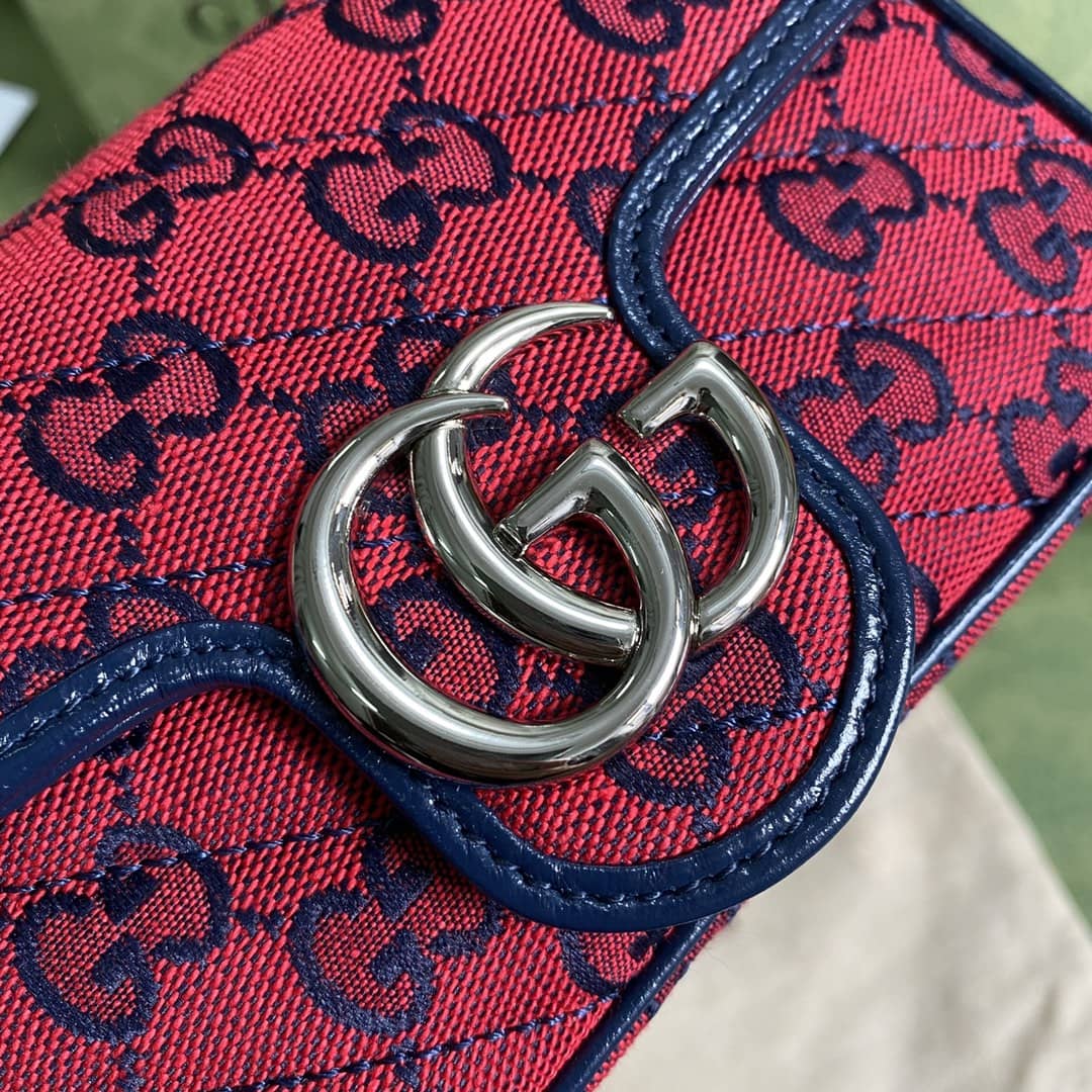 Gvc*1 GG Marmont Matelassé Mini Crossbody Bag Replica 476433