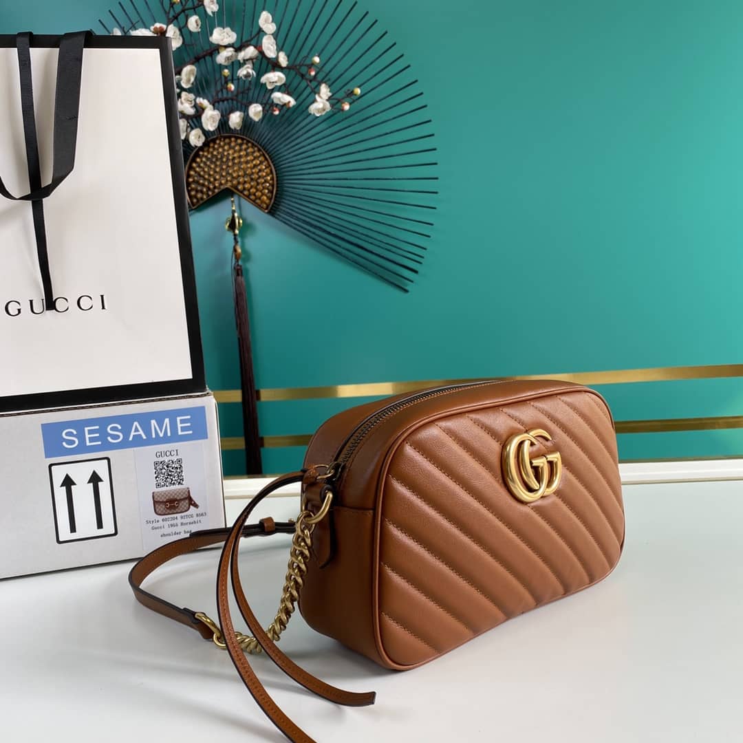 Gvc*1 Marmont Dupe GG Small Matelassé Shoulder Bag Replica 447632
