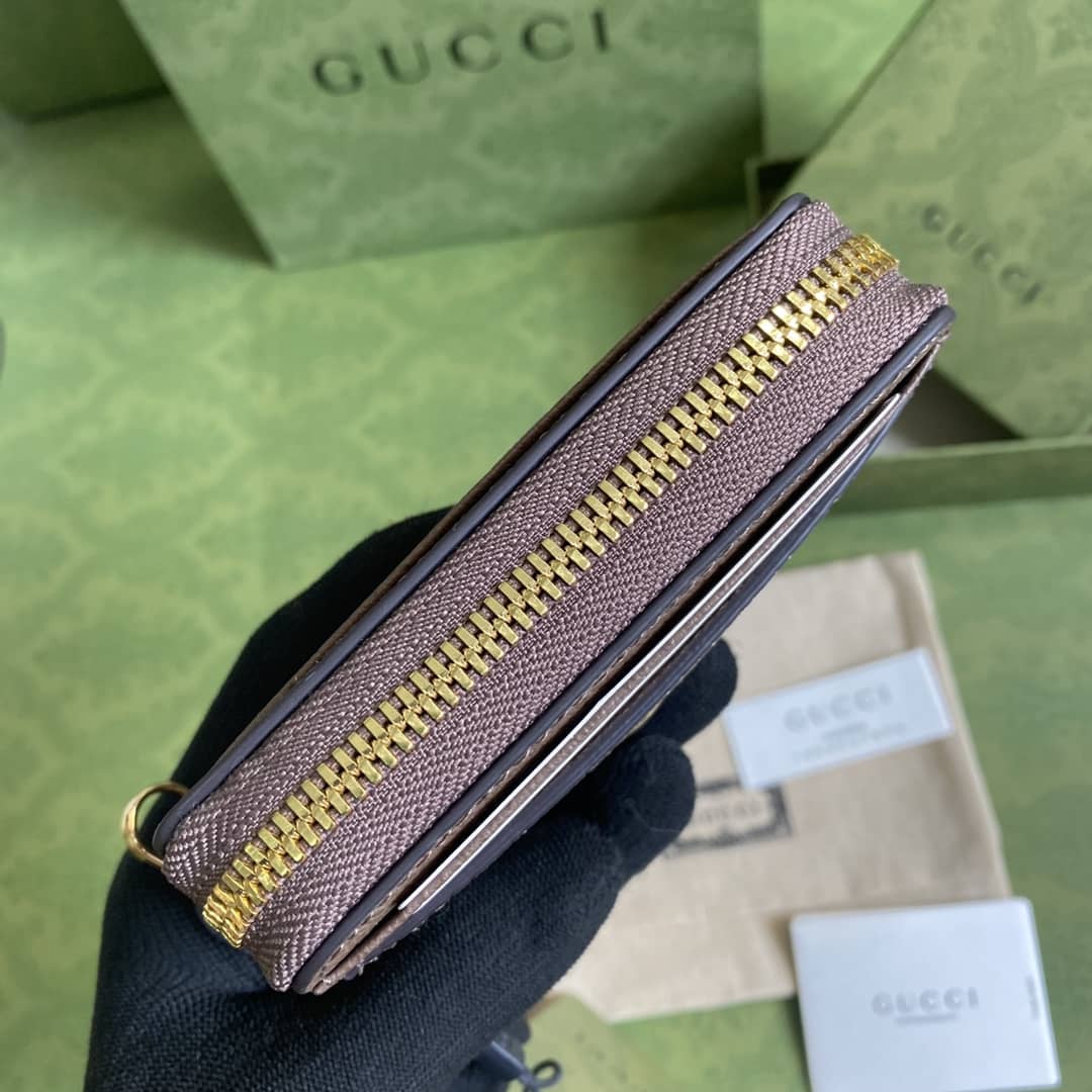 Gvc*1 Ophidia GG Card Case Wallet Replica 658552