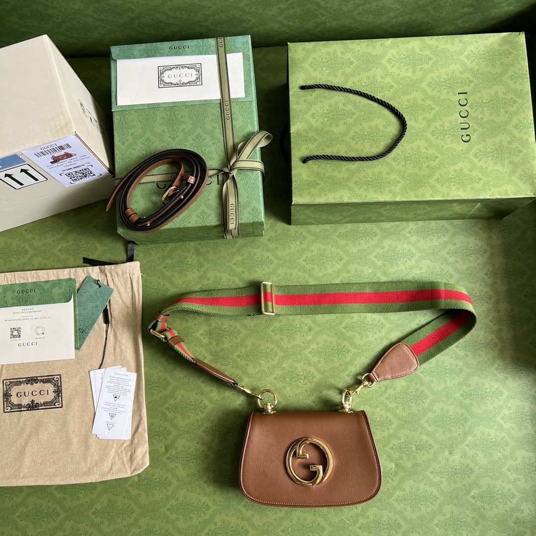 Gvc*1 Blondie Mini Bag Brown 698643 Replica Crossbody Bag