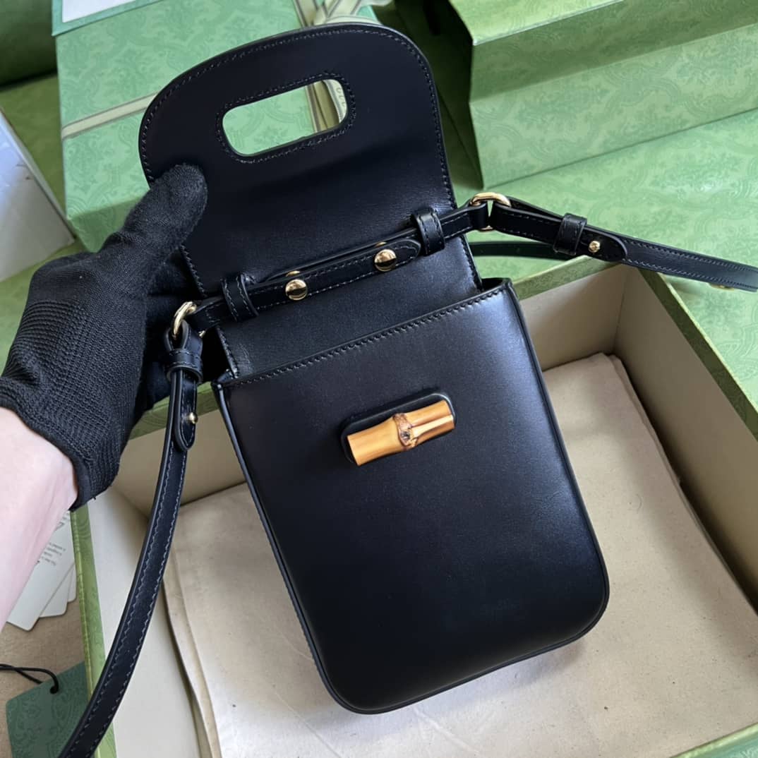 Gvc*1 Bamboo Mini Crossbody Handbag 702106 Replica