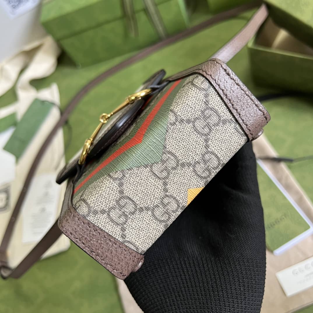 Gvc*1 1955 Horsebit Mini Phone Bag Replica 625615