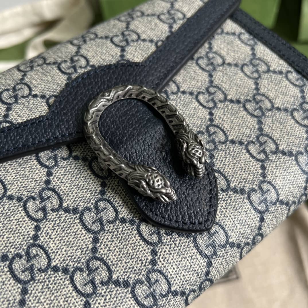 Gvc*1 Dionysus GG Svp*me Crossbody Chain Wallet 401231 Replica