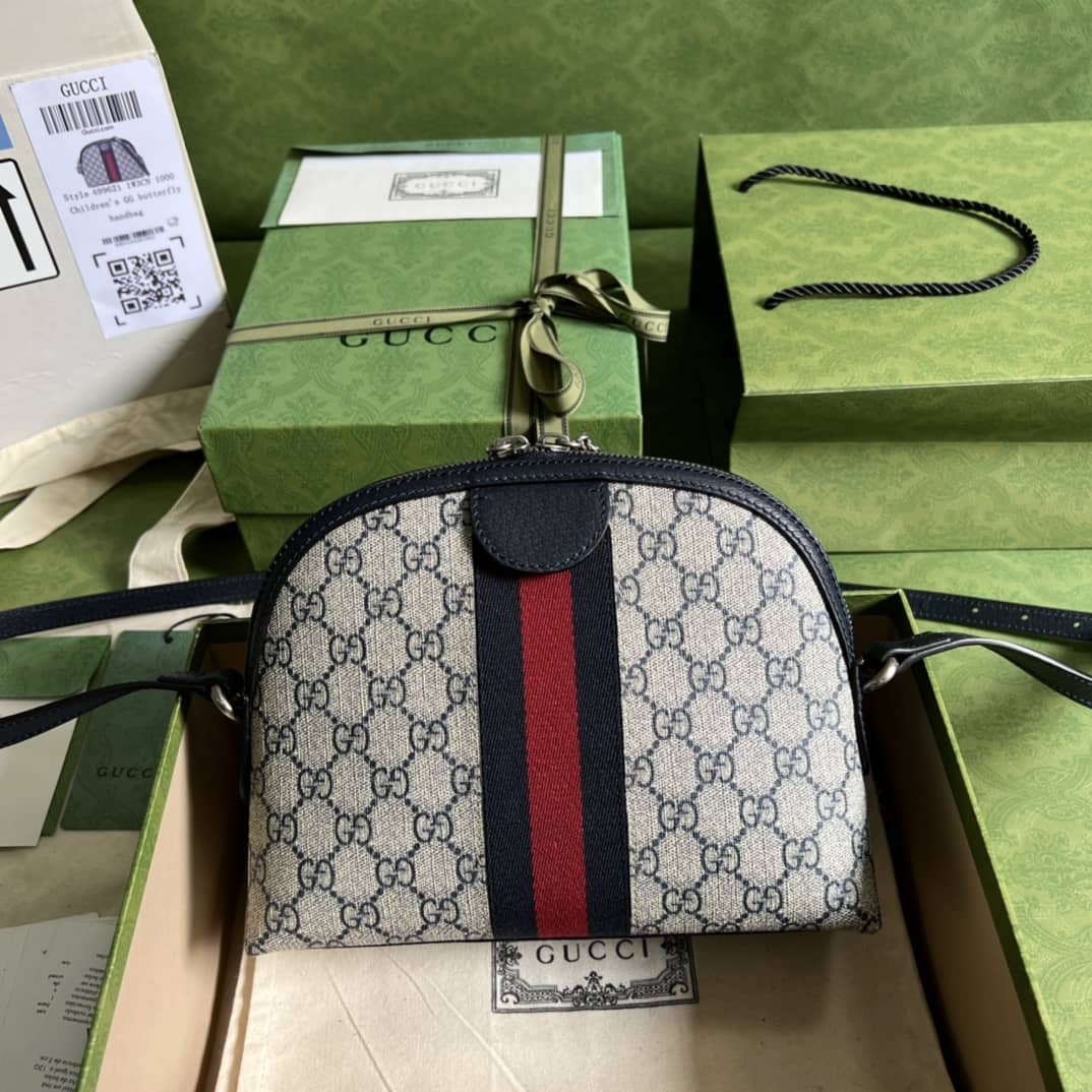 Gvc*1 Ophidia GG Svp*me Crossbody Bag Brown 499621 Replica