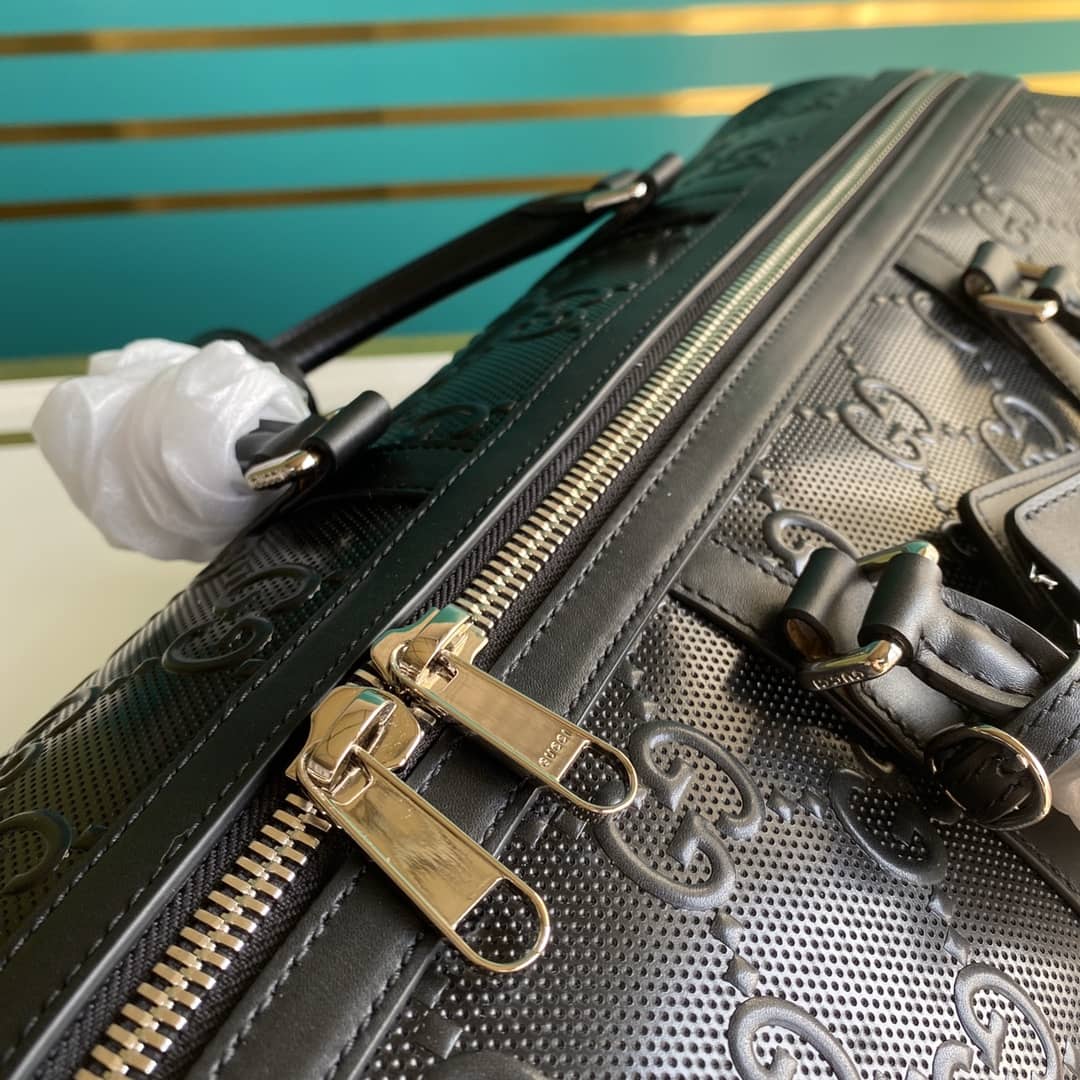 Gvc*1 GG Embossed Duffle Bag Replica 625768