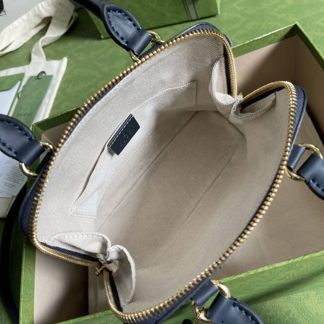 Gvc*1 1955 Horsebit GG Mini Top Handle Bag Replica 640716
