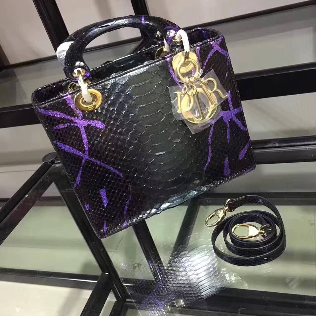 Chr1st1an D10r Lady D10r 24CM Replica Bag