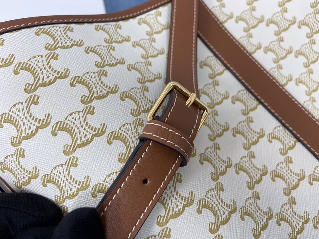 Ce1i*e Triomphe Bag Dupe Canvas Replica Bucket Bag