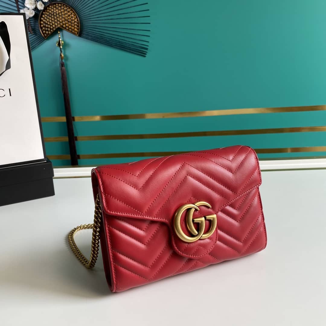 Gvc*1 Marmont GG Matelassé Mini Bag Replica 474575