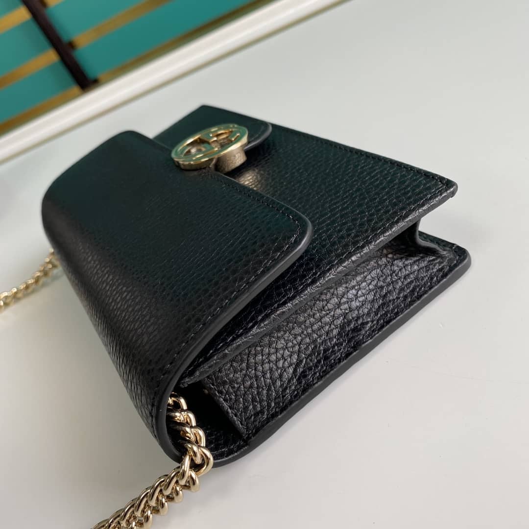Gvc*1 Interlocking Crossbody Bag Chain Wallet Replica 510314