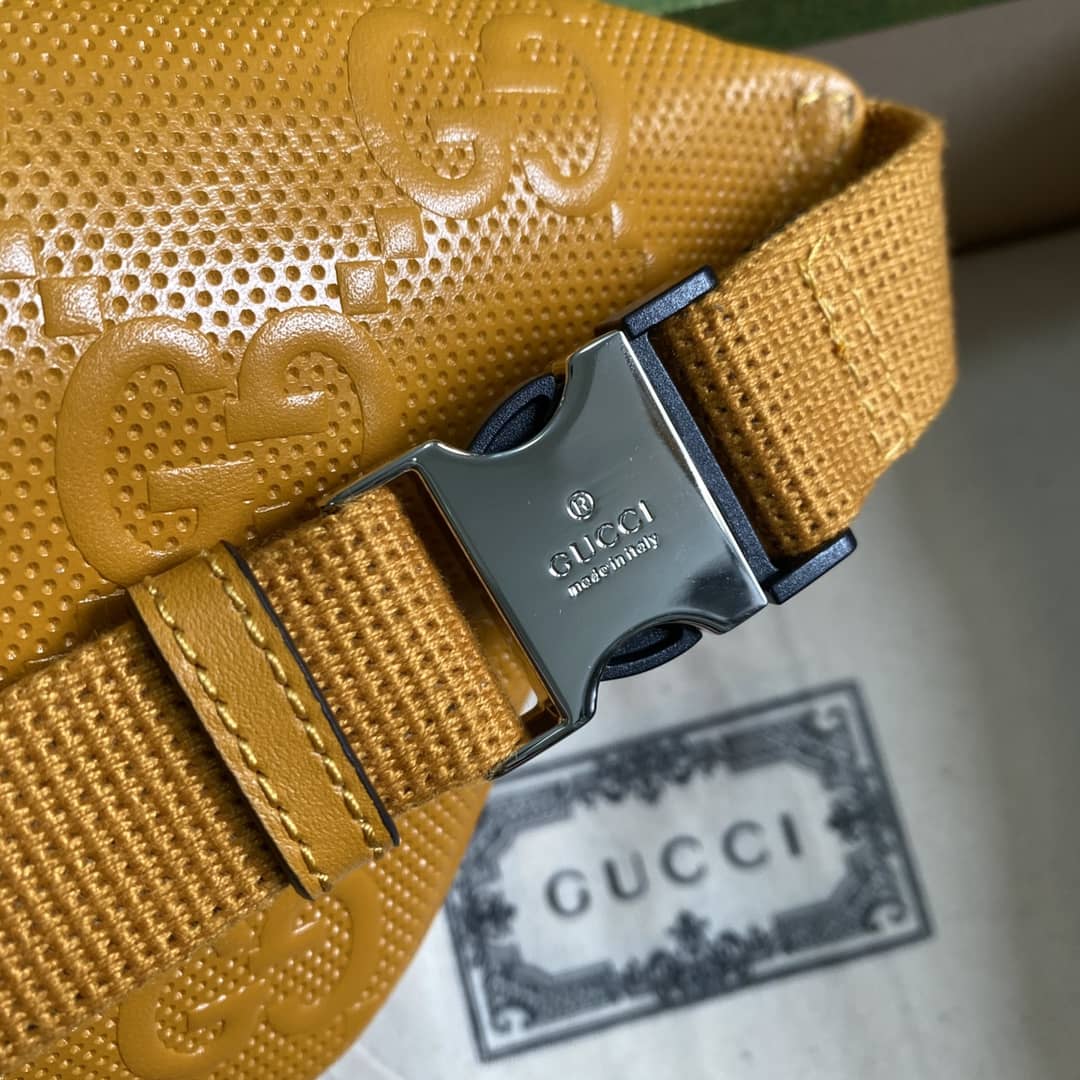 Gvc*1 GG Embossed Belt Bag Replica 658582