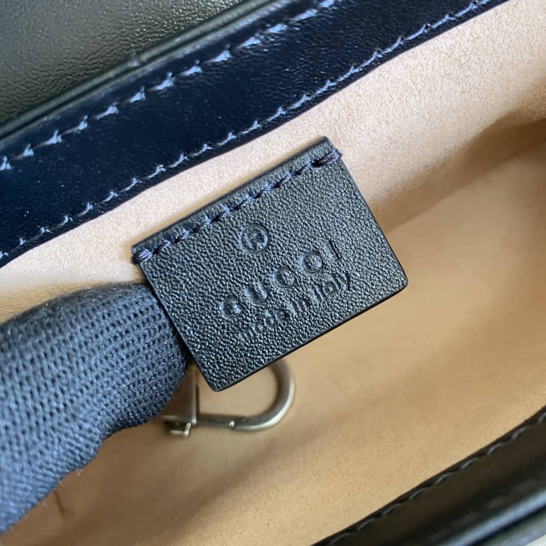 Gvc*1 GG Marmont Matelassé Mini Crossbody Bag Replica 476433