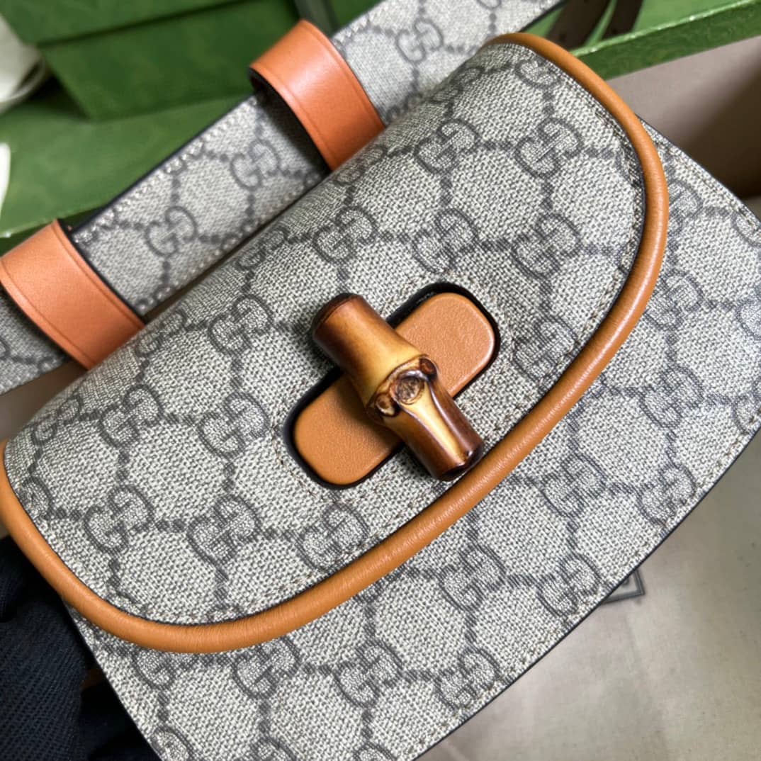 Gvc*1 Bamboo 1947 Mini 681137 Replica Belt Bag