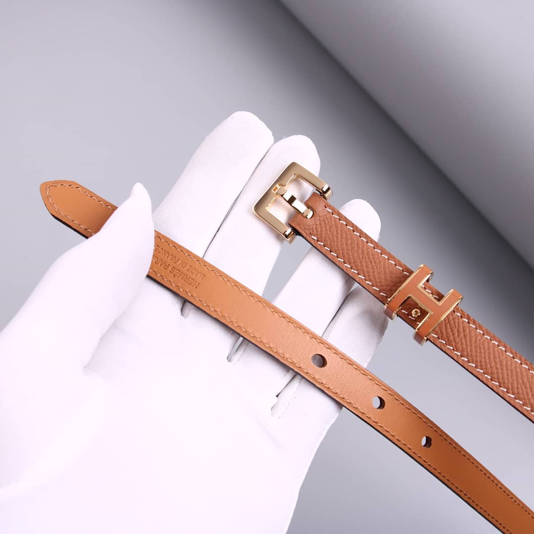 Fake H**me5 Logo Belt 15mm For Lady