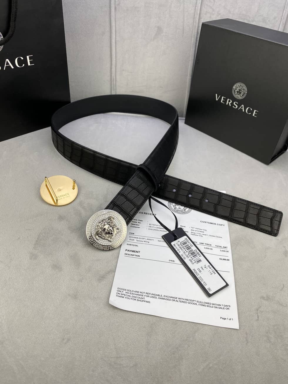 Cheap Versace Belt China 40mm