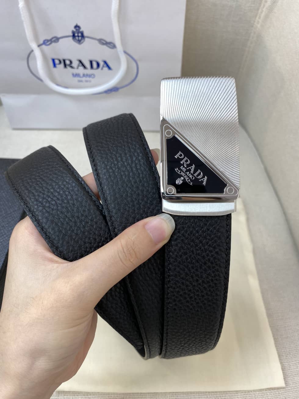 Pra*a Belt For Sale 34mm