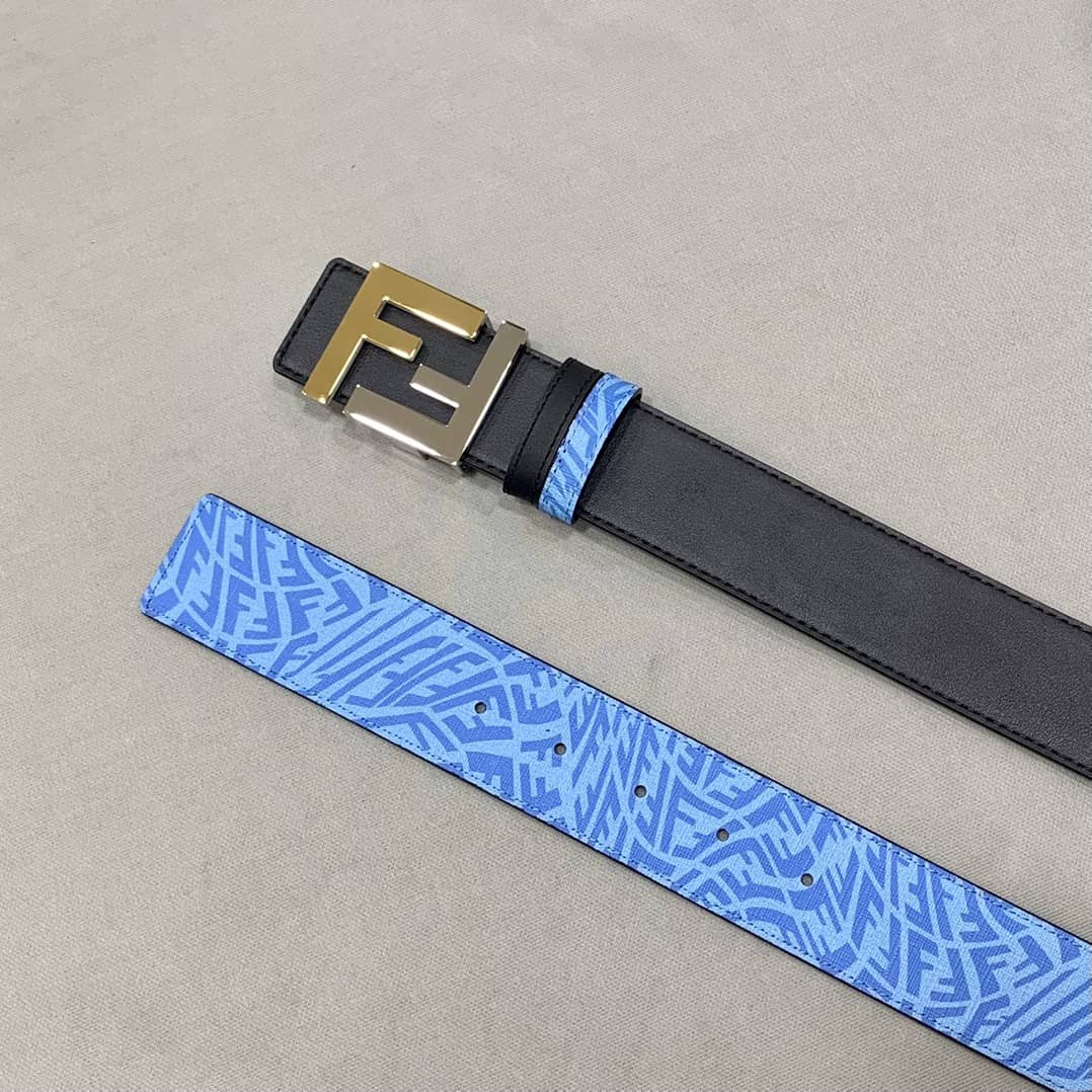 7 Star F**di Leather Belt 40mm