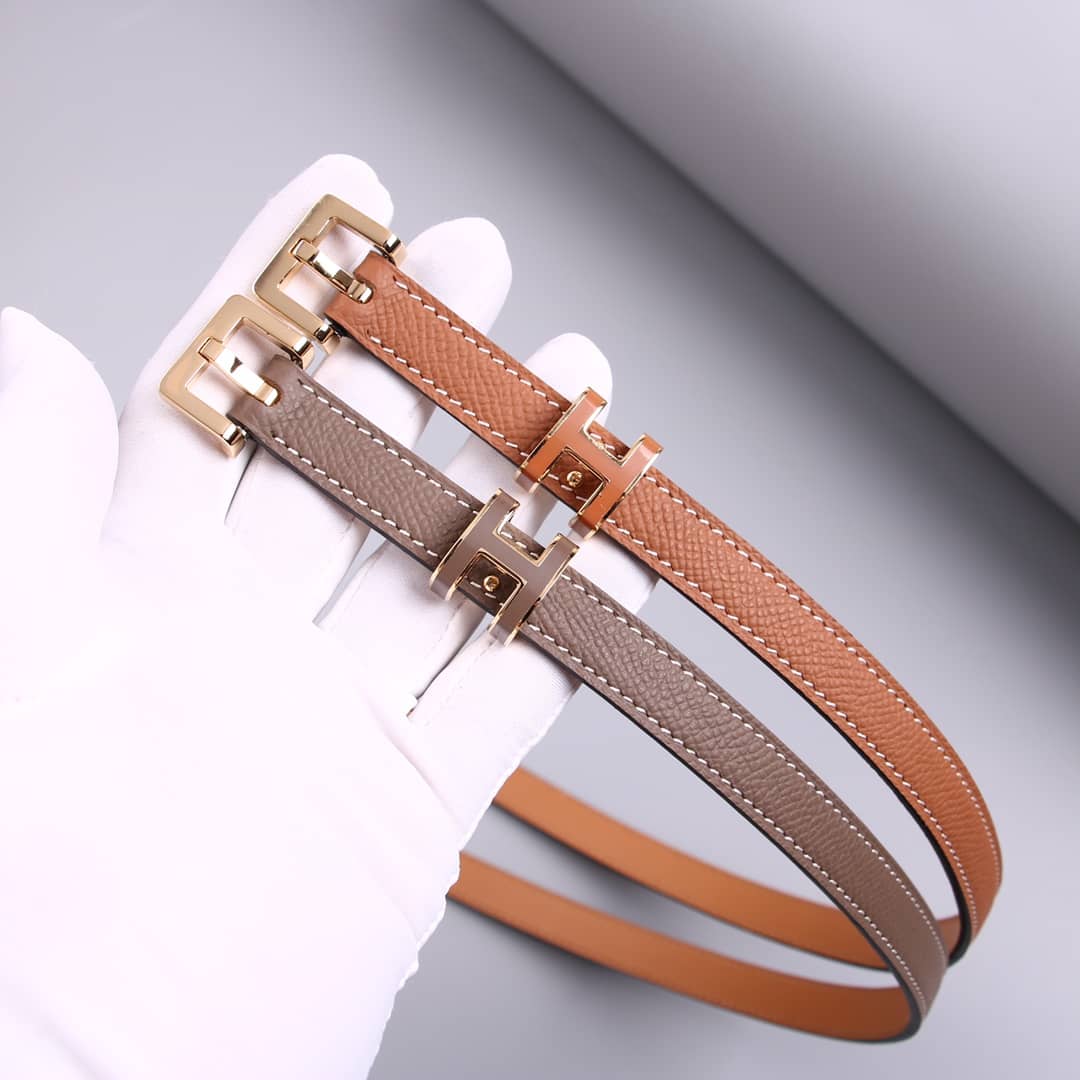Fake H**me5 Logo Belt 15mm For Lady