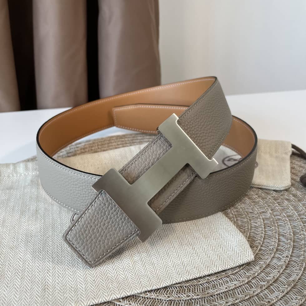 7 Star H**me5 Leather Belt 38mm