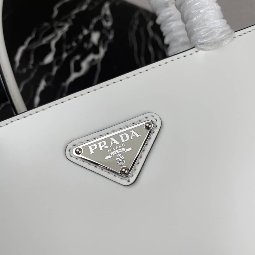 Pra*a Leather Replica Tote