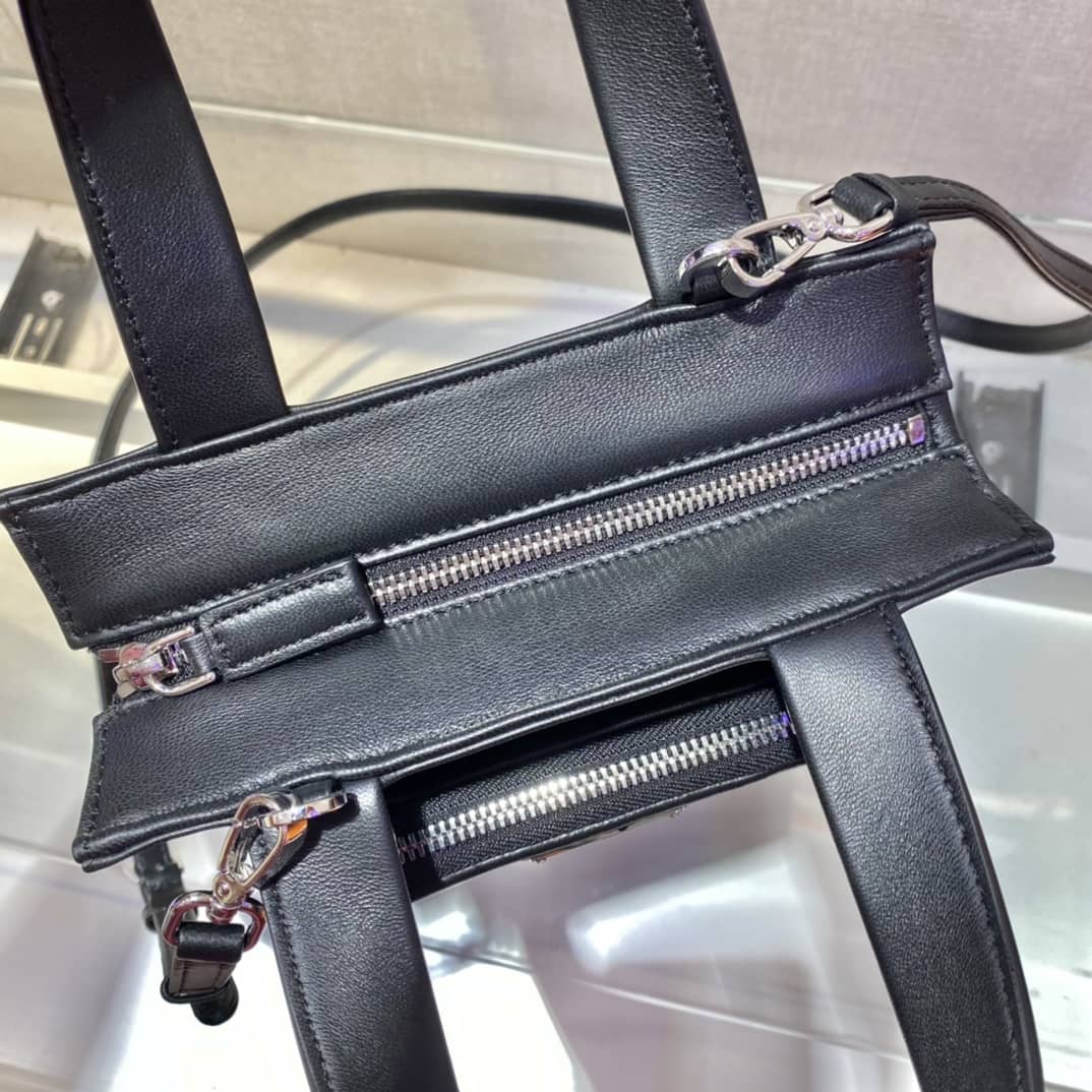 Replica Pra*as Nappa Leather Replica Tote