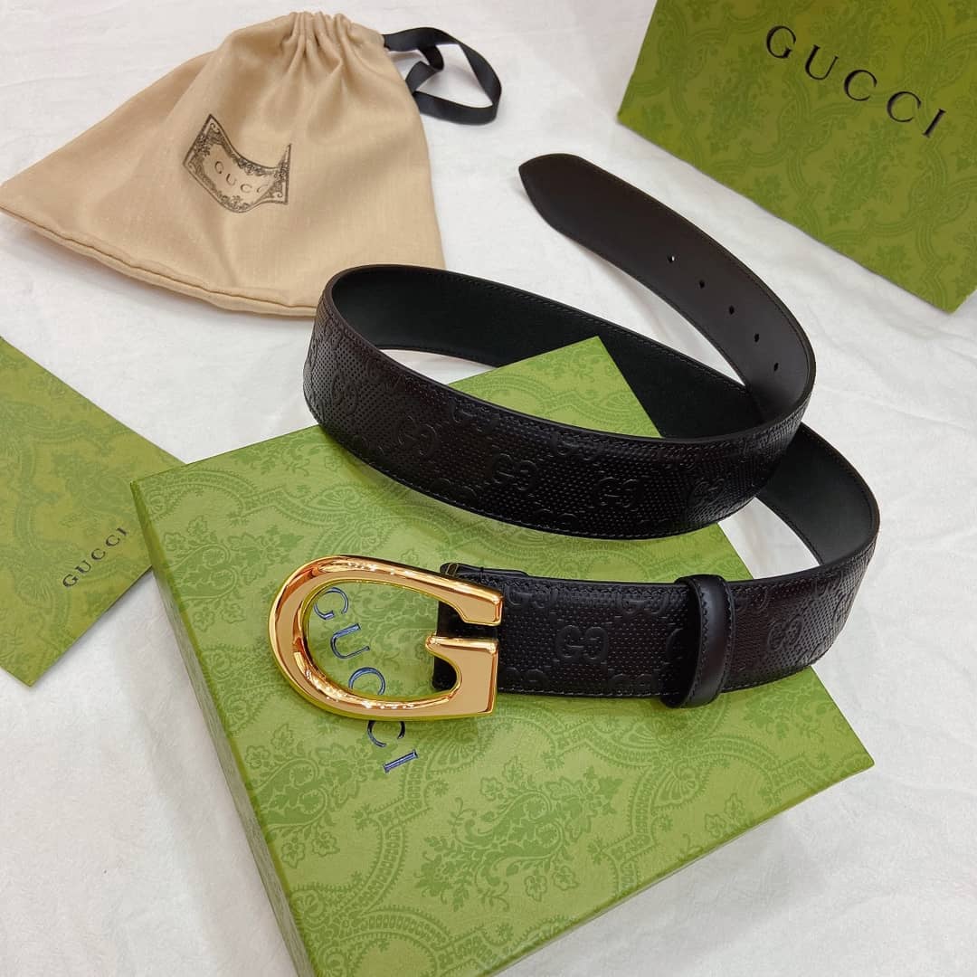 7 Star Gvc*1 Leather Belt 40mm