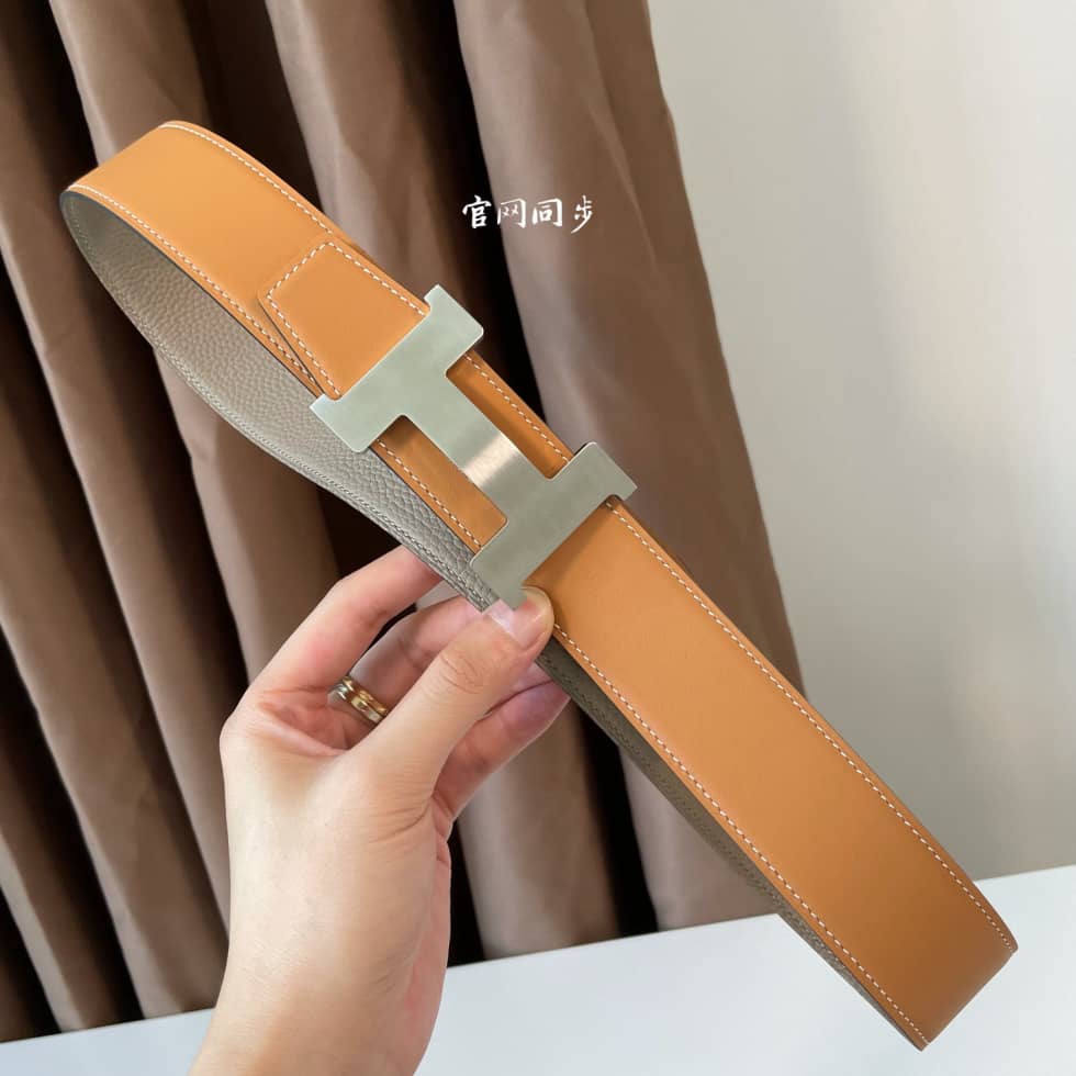 7 Star H**me5 Leather Belt 38mm