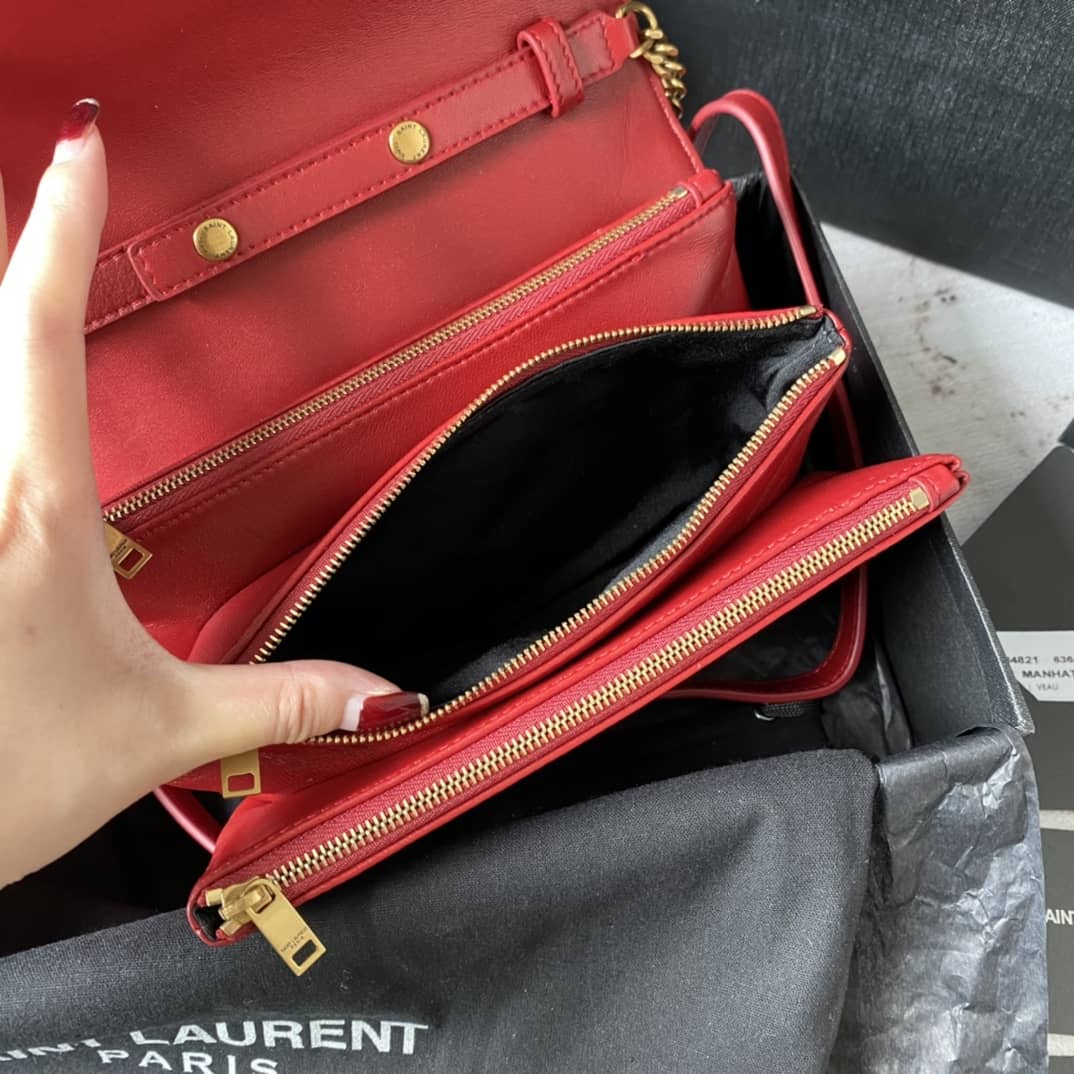 Y51 Dupes Bags Sa1nt Lau*nt Y51 Replica Pouch Shoulder Bag