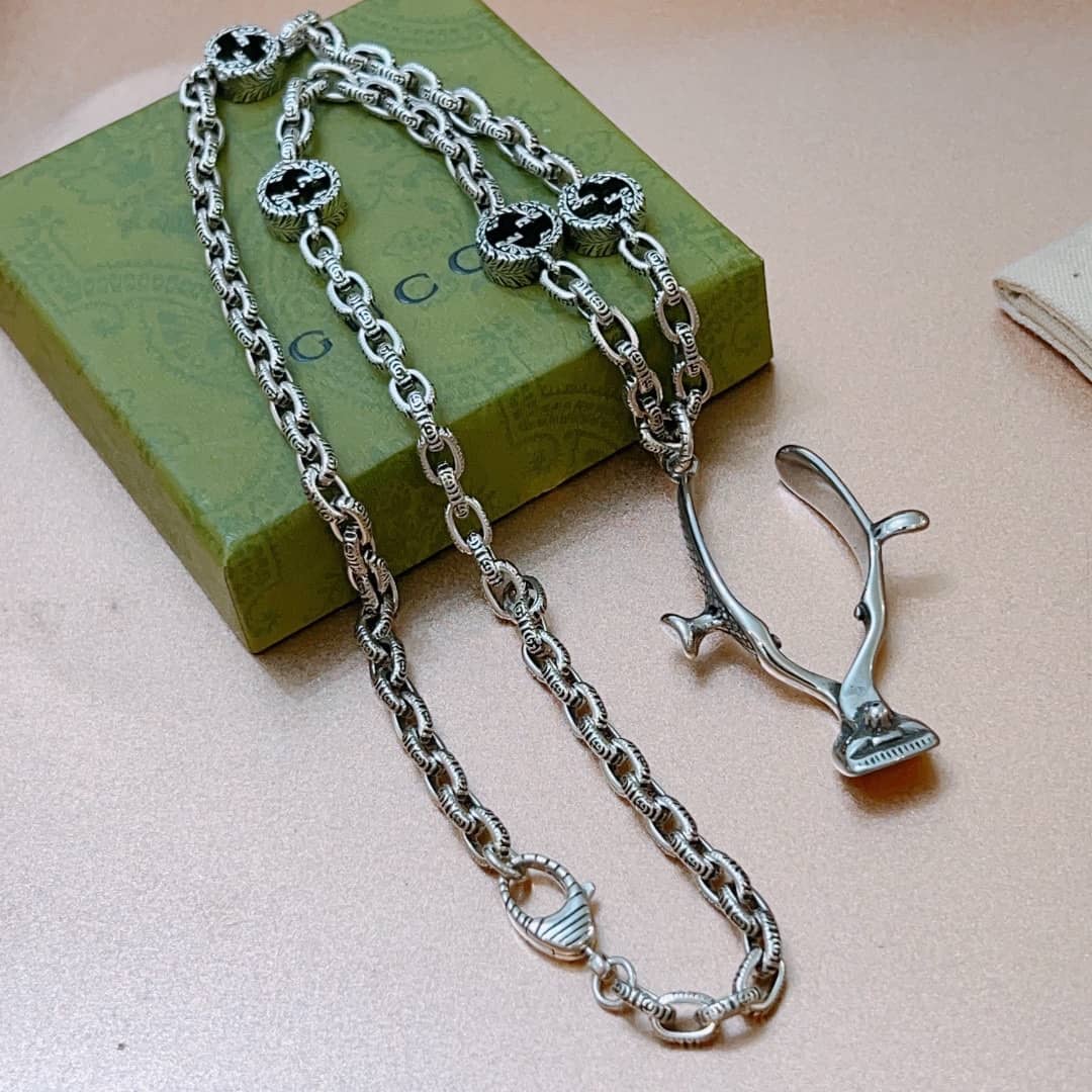 Wholesale Gvc*1 Logo Necklace