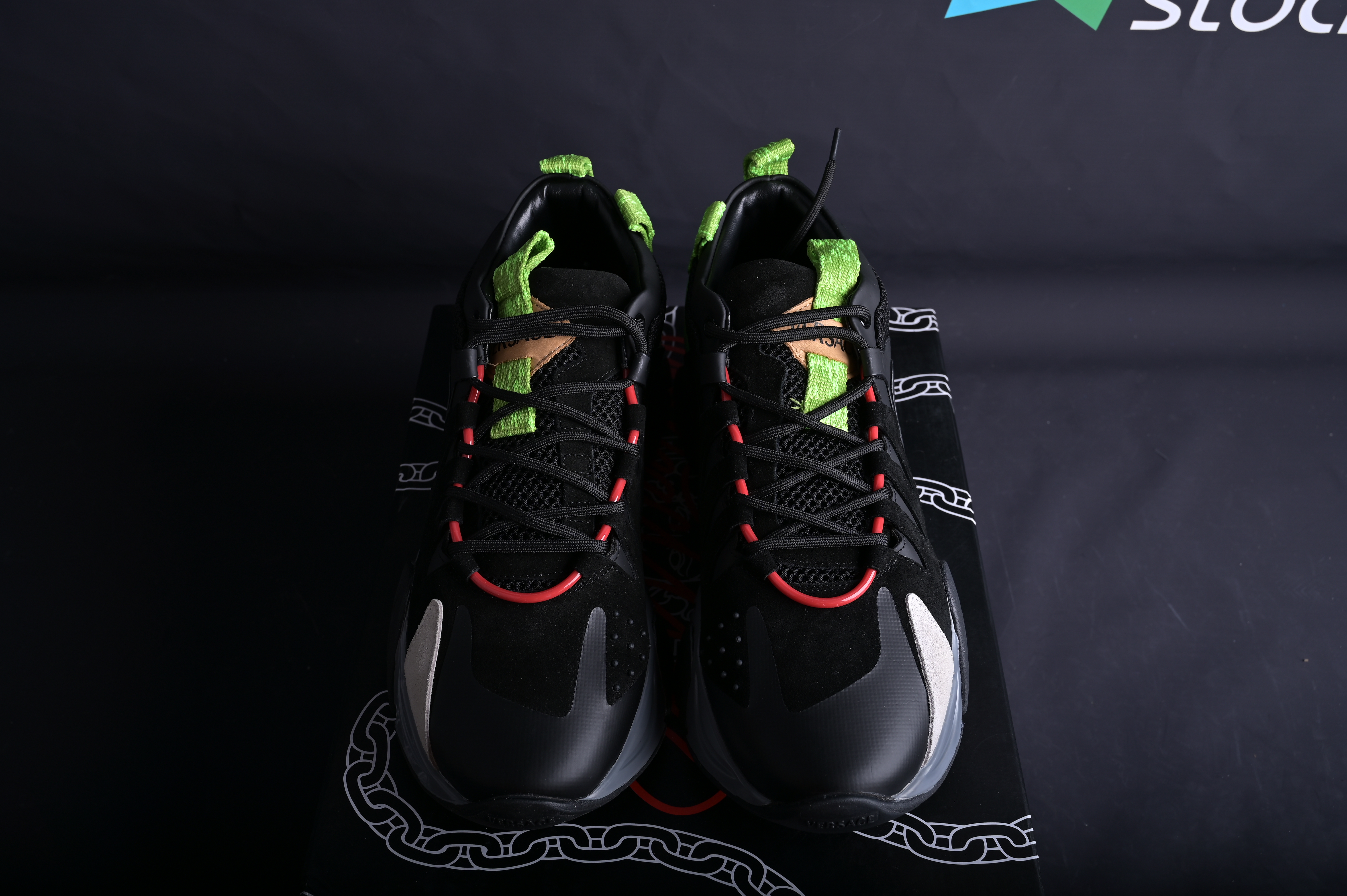 Versace TRIGRECA Jogging Black Grey(SP Batch)