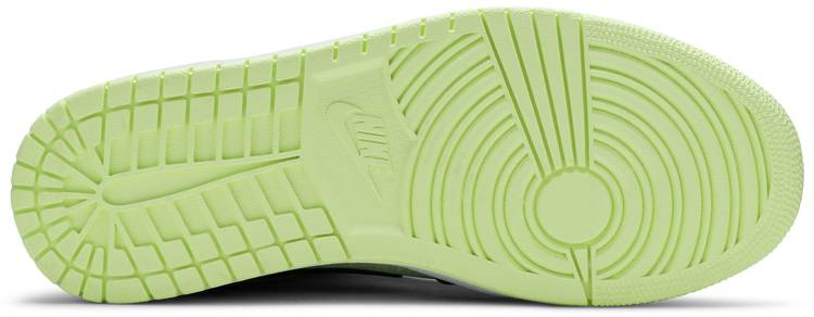 Wmns Air Jordan 1 Mid SE Black Barely Volt CV5276-003