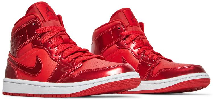 Wmns Air Jordan 1 Mid SE University Red Pomegranate DH5894-600