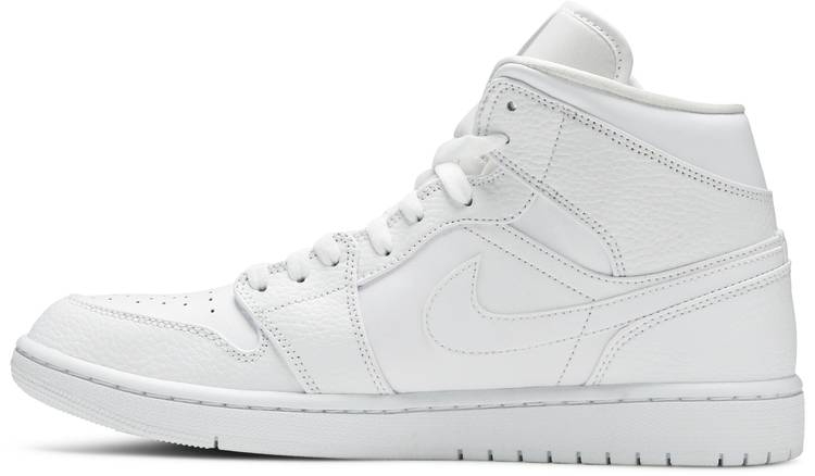 Jordan Reps 1 Mid Triple White 554724-130