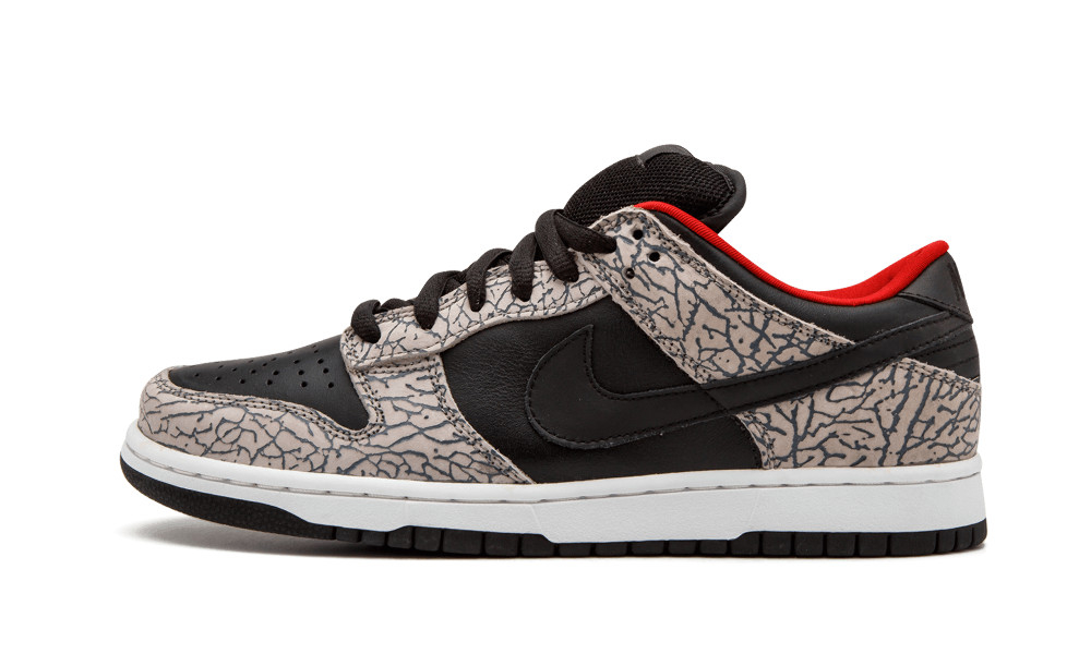 Svp*me x Dunk Low Pro SB Black Cement 304292-131