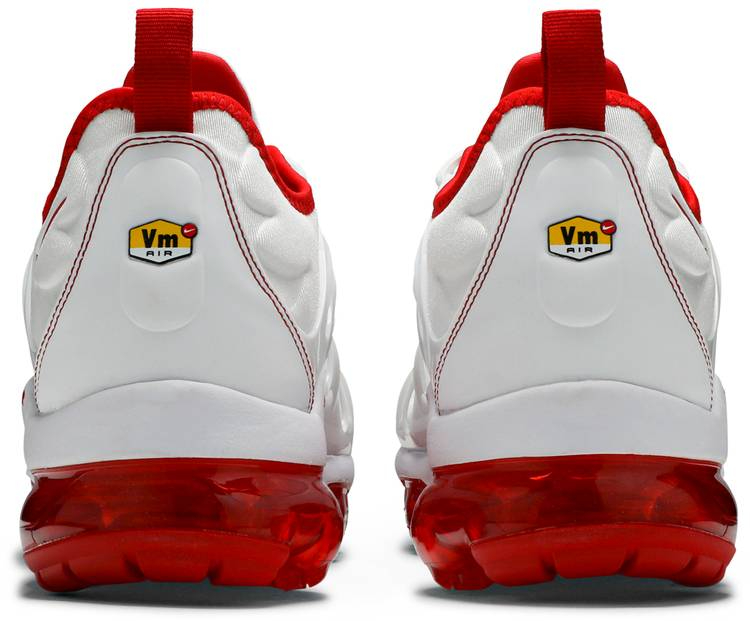 Air VaporMax Plus White University Red DH0279-100