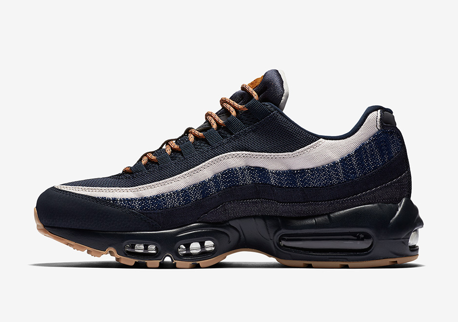 Air Max 95 Premium Denim Dark Obsidian Gum 538416-400