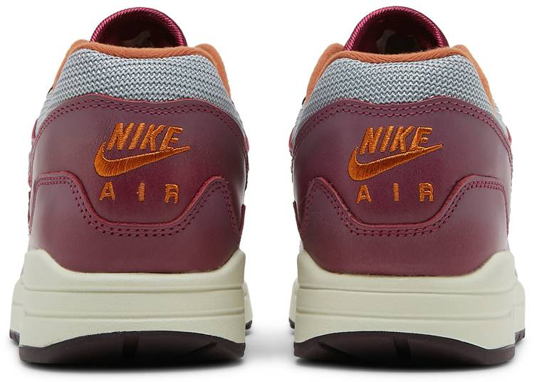 Patta x Air Max 1 Rush Maroon DO9549-001