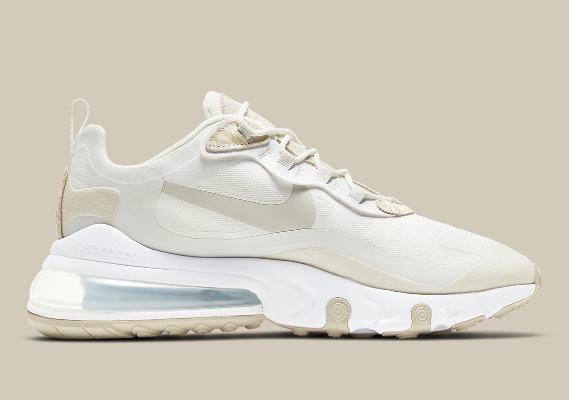 Wmns Air Max 270 React SE Light Bone CV8815-100