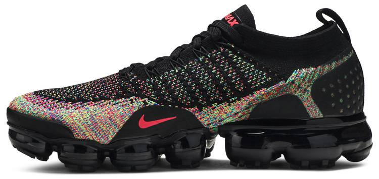 Air VaporMax Flyknit 2 Black Multi-Color 942842-017